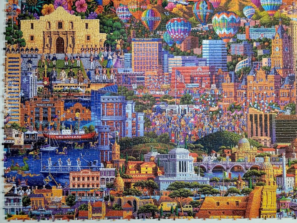 What a Wonderful World - The World's Largest Puzzle