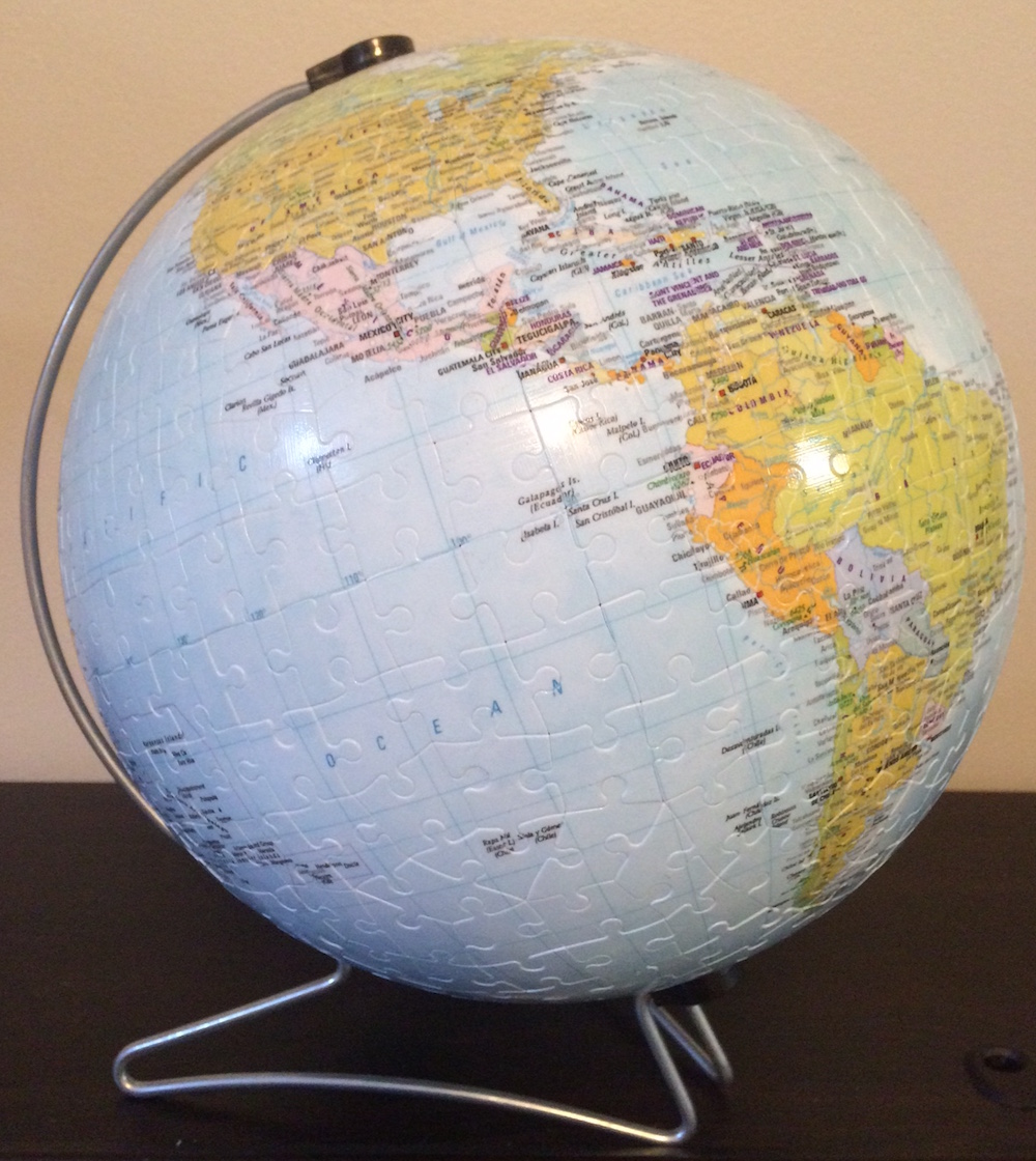 3D Puzzle - Earth Globe