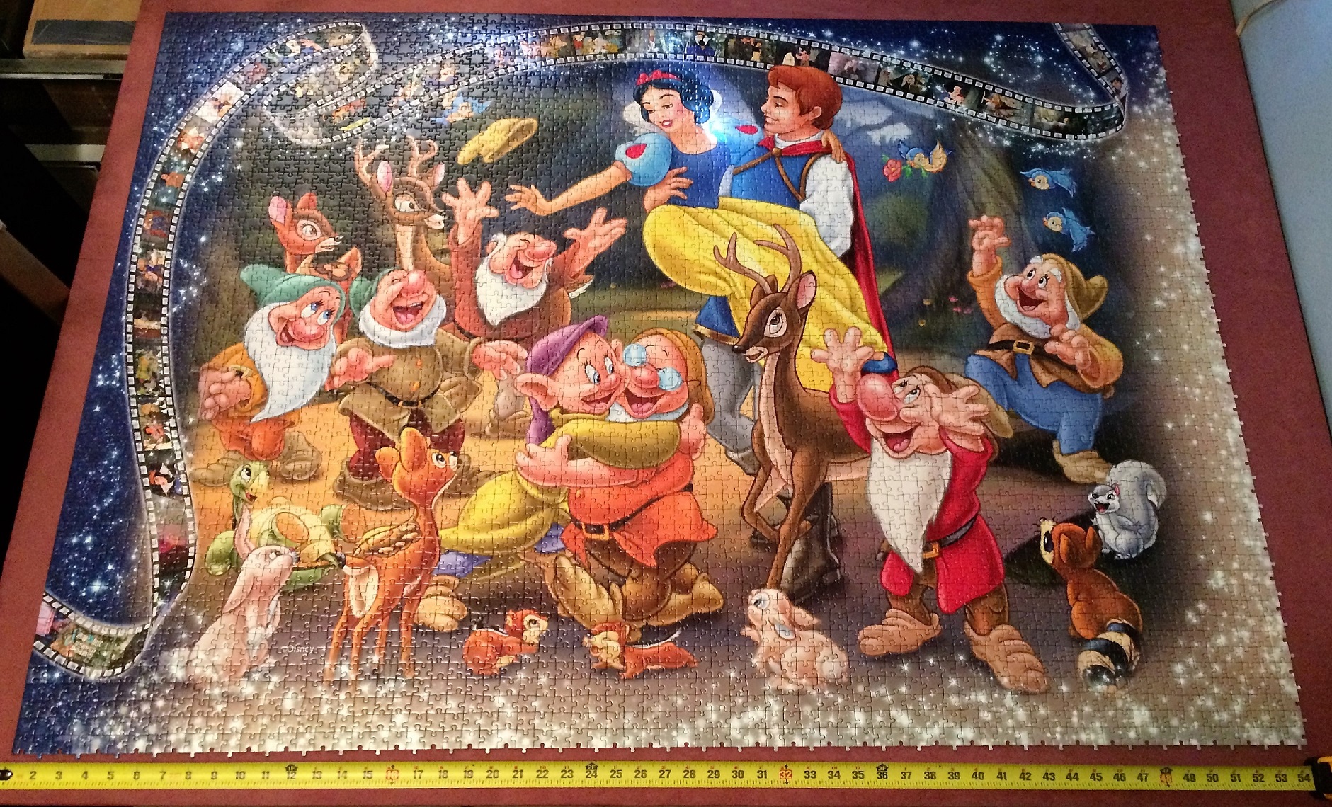 Just starting on the 40320 pieces Disney puzzle. Need some tips