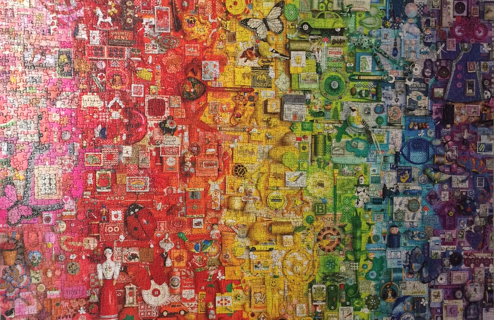 Puzzle Rainbow, 2 000 pieces